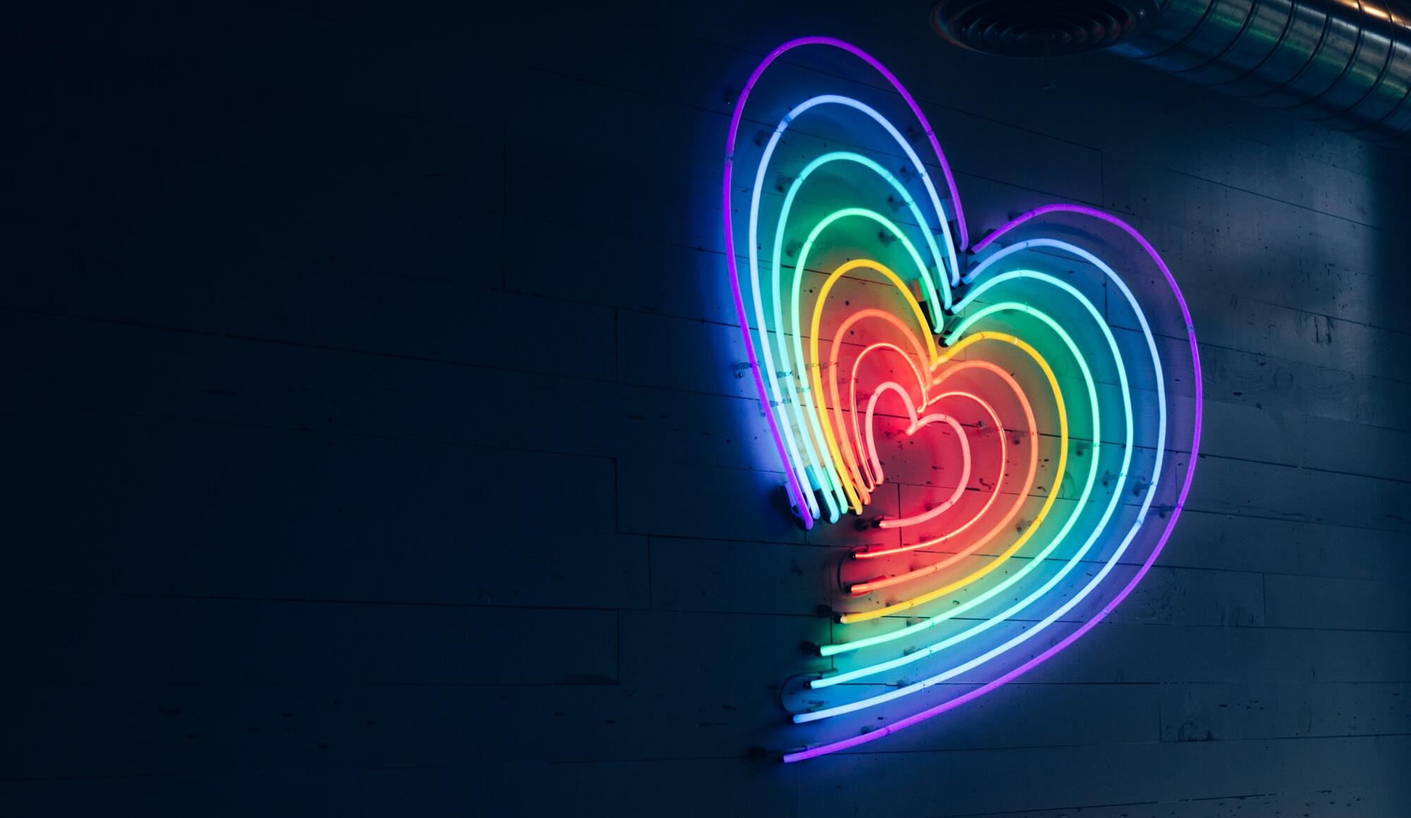 color heart