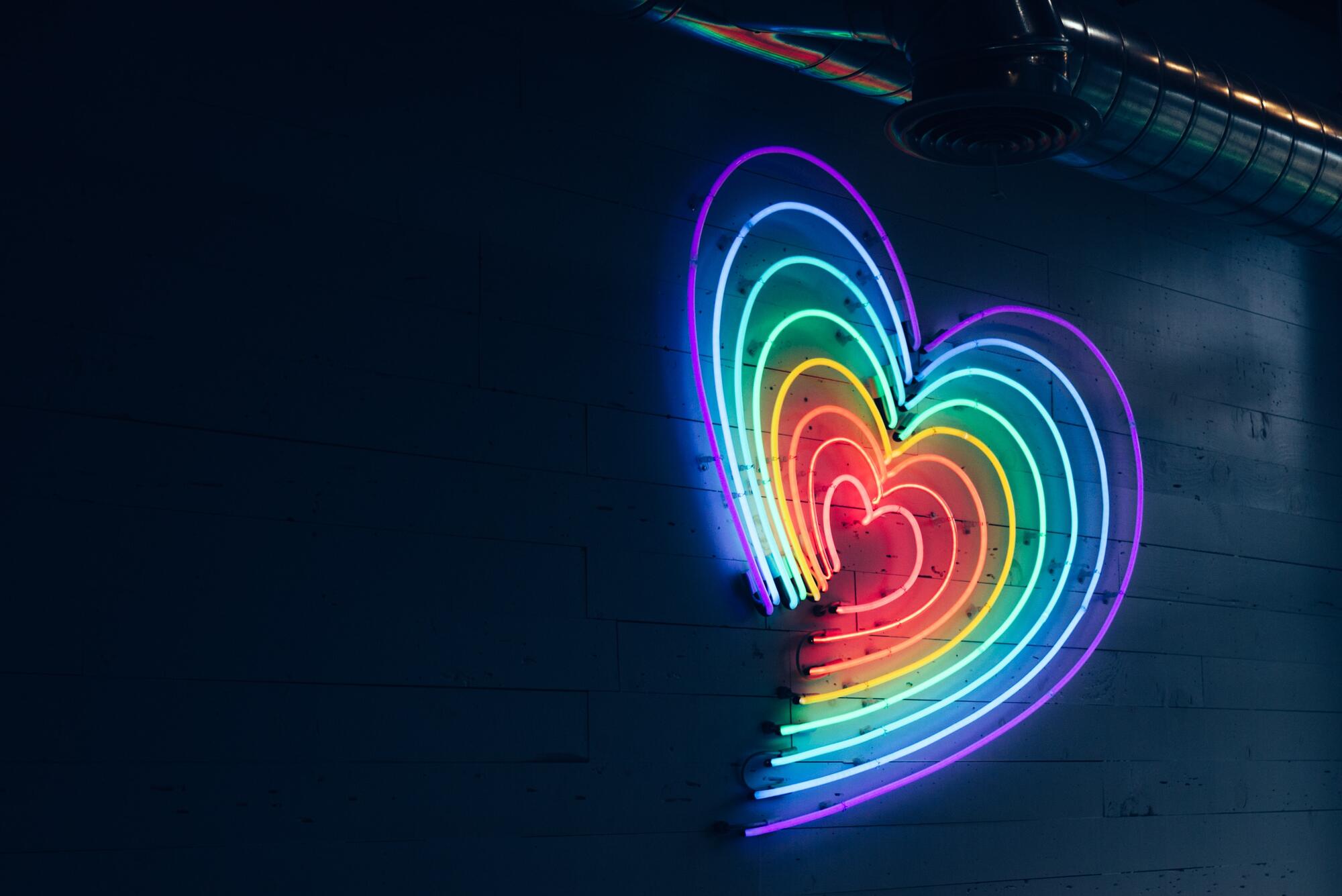 color heart